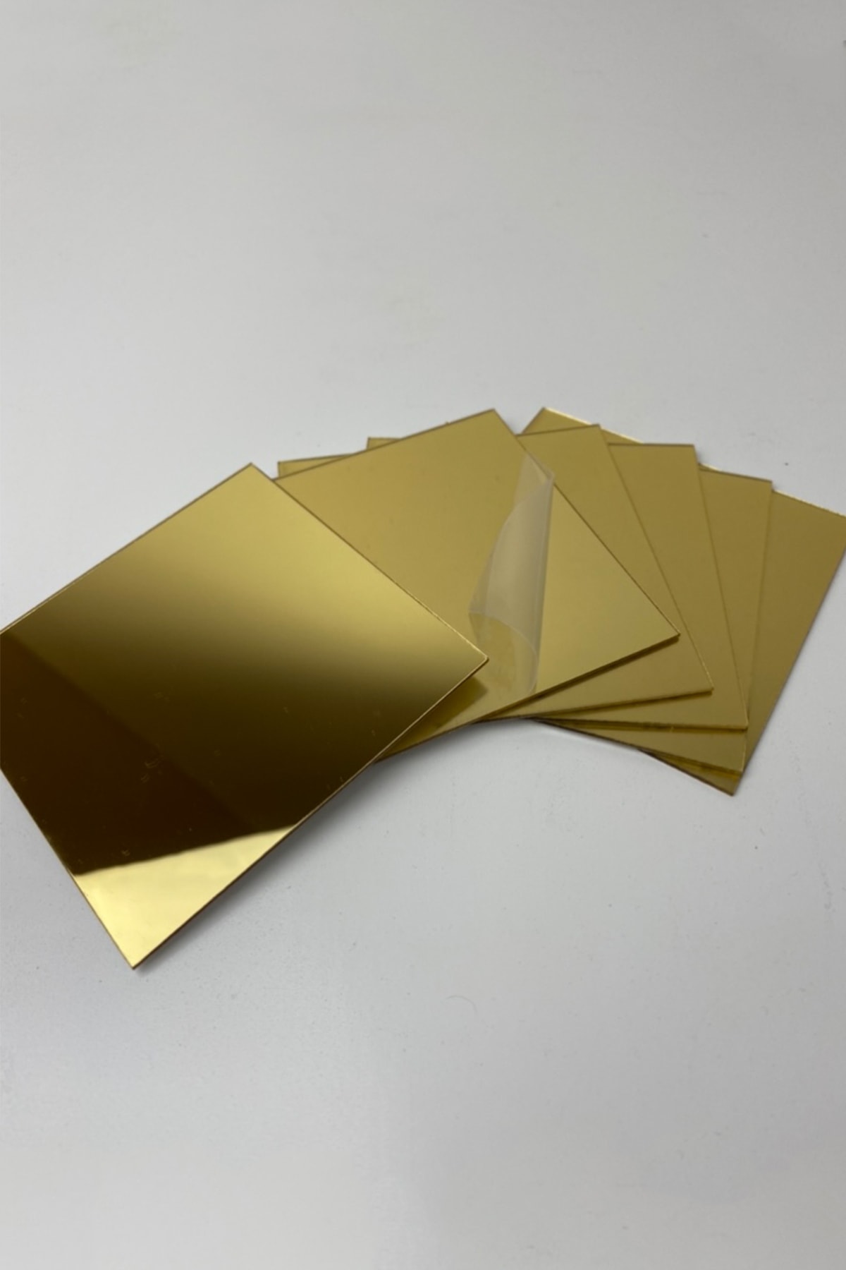 Dekoratif%20Kare%208X8cm%20Pleksi%20Ayna%20Gold