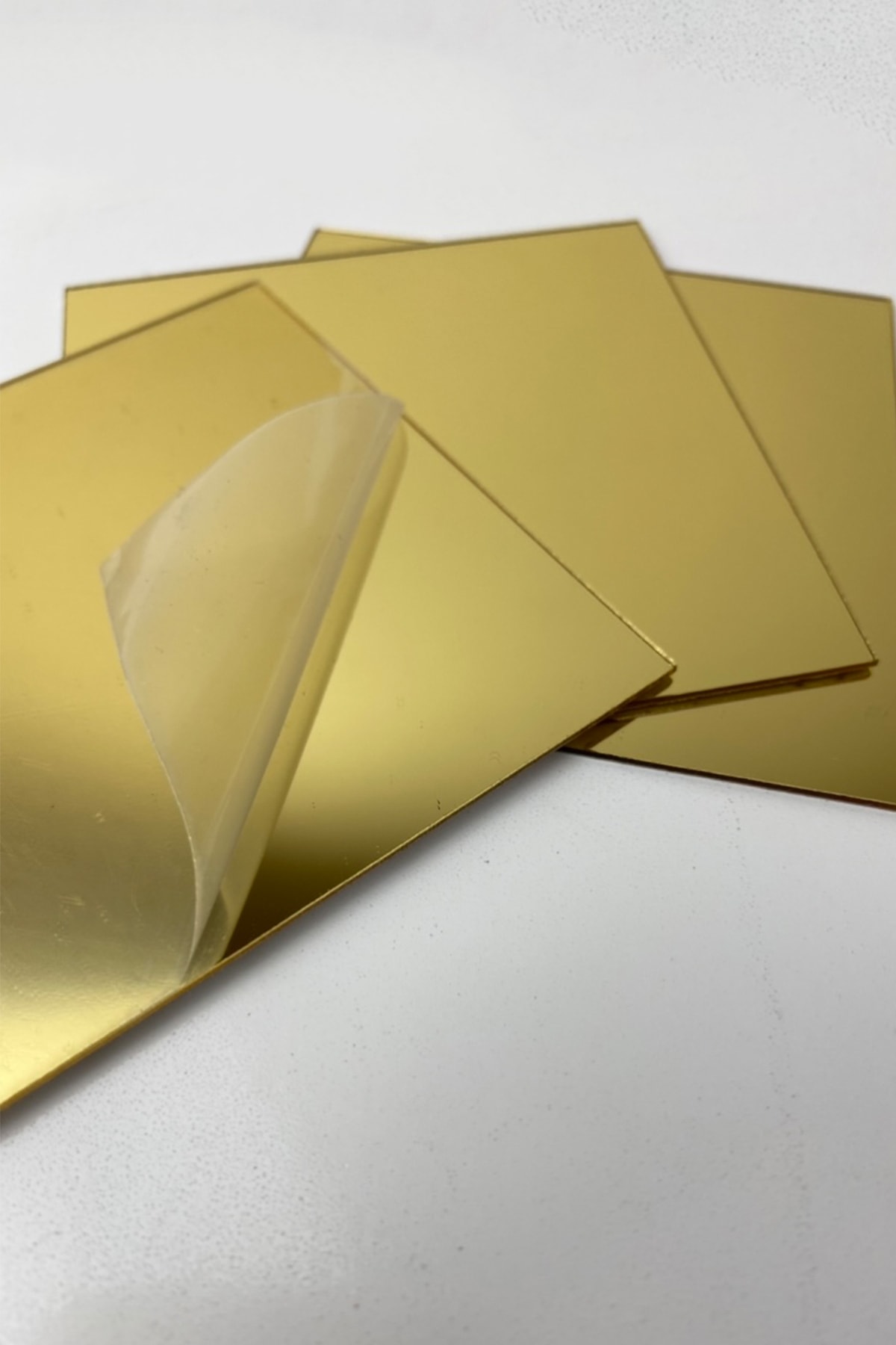 Dekoratif%20Kare%208X8cm%20Pleksi%20Ayna%20Gold